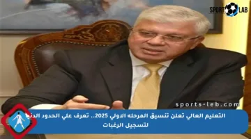 التعليم العالي تعلن تنسيق المرحلة الأولى 2025.. تعرف على الحدود الدنيا لتسجيل الرغبات